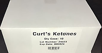 Curt's Ketones Exogenous Ketone Shot - 60ml bottle (10-pack)